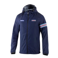 Arbeitsjacke winddicht wasserdicht elastisch Sparco Martini Racing Windbreaker BMJ0013-D0
