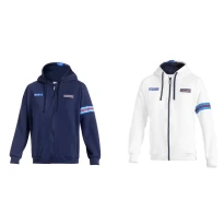 Arbeitskapuzenjacke mit durchgehendem Reißverschluss Sparco Martini Racing Hooded Full Zip BMF0013D0