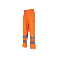 Arbeitshose mit hoher Sichtbarkeit und mehreren Taschen U-Power Vega WHL304