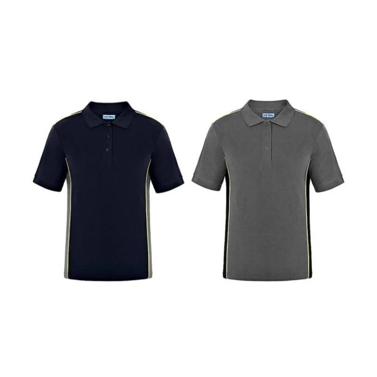 Arbeits-Poloshirt 100% Baumwolle Polo Fluo
