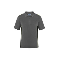 Arbeits-Poloshirt 100% Baumwolle Polo Fluo