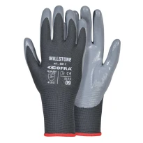 12 Stück - Arbeitshandschuhe aus Nitril Cofra Millstone G017