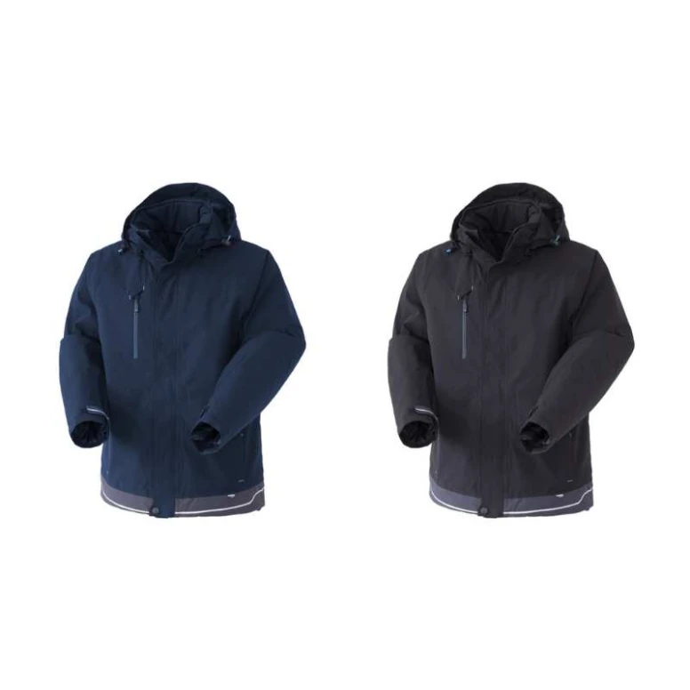 Wasserfeste Arbeitsjacke mit Mehreren Taschen und Kapuze Rossini Everest HH643