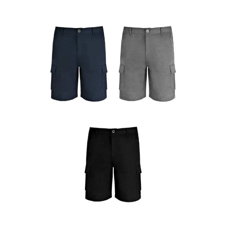 Stretch-Arbeitsshorts mit mehreren Taschen Smart