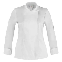 Arbeitsjacke für Köchinnen mit langen Ärmeln Giblor’s Celine Q8G00188 2
