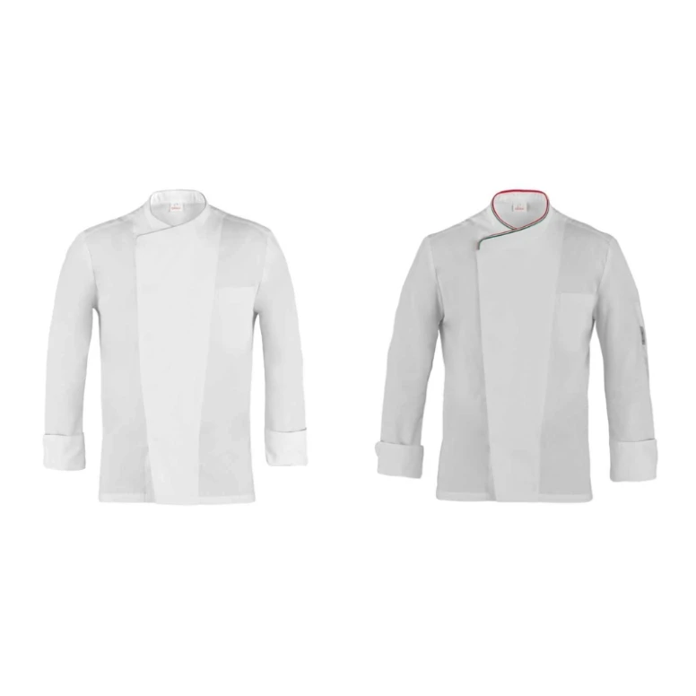 Arbeitsjacke 100 % Baumwolle für Köche Giblor’s Patrizio Q8G00189