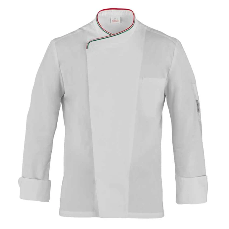 Arbeitsjacke 100 % Baumwolle für Köche Giblor’s Patrizio Q8G00189