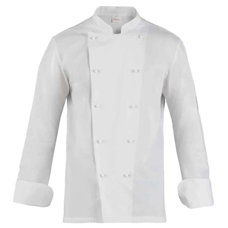 Arbeitsjacke 100% Baumwolle für Köche Giblor's Adriano Q8G00183