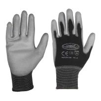 12 Paar - Arbeitshandschuhe mit Polyester-Beschichtung Logica FLEXY/G2