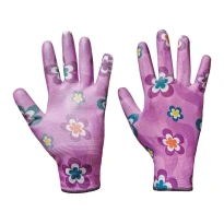 12 Paar - Damen-Arbeitshandschuhe mit Polyurethan-Beschichtung Logica LADYPINK