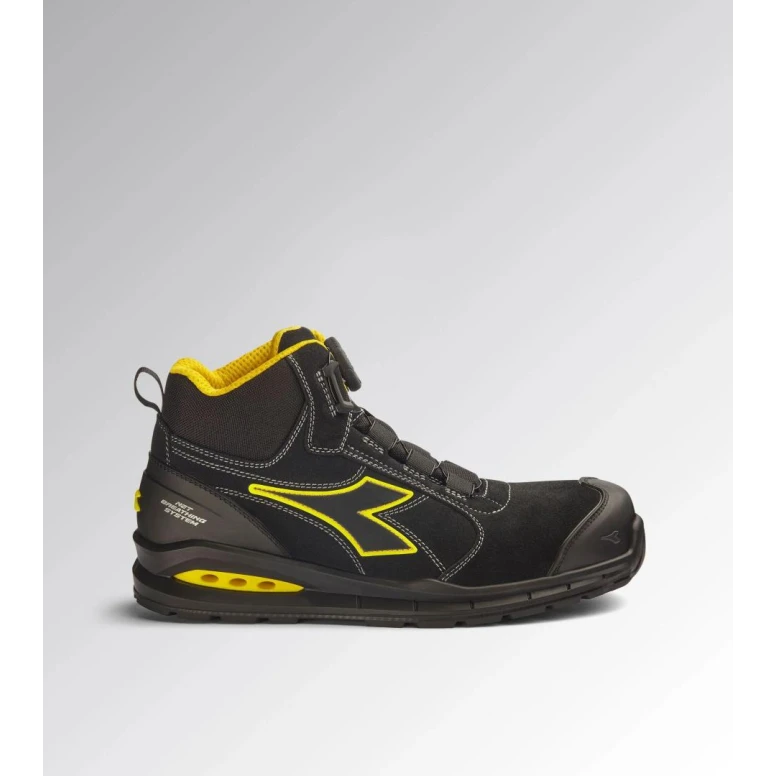 Hohe Sicherheitsschuhe BOA Diadora Utility Run Net Airbox Master S3S FO SR SC ESD 701.182533