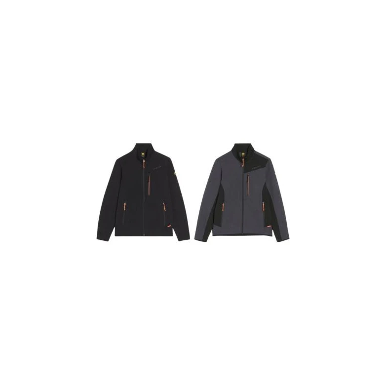 Arbeitssweatshirt aus Stretch-Fleece mit Vollem Reißverschluss und Mehreren Taschen Diadora Utility Shadow 702.182037