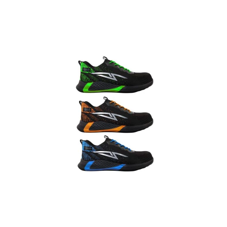 Sicherheitsschuhe Niedrig Metalfree Technosafe Neon Safety Low S3 SR ESD