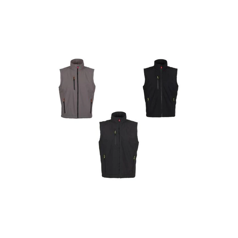 Arbeitsgilet Softshell Multitasche Stretch Payper ULTRALITE CREEK PADVEST AY 7296