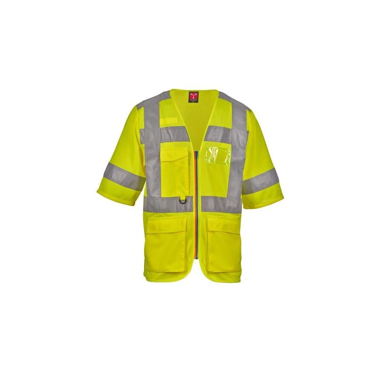 Arbeitsgilet mit hoher Sichtbarkeit Kurzarm Mehrtaschen Payper EXO AY 7623