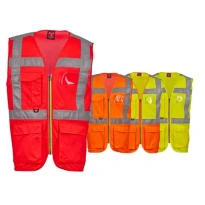 Arbeitsgilet mit hoher Sichtbarkeit Mehrtaschen Payper EXTRA AY 7622