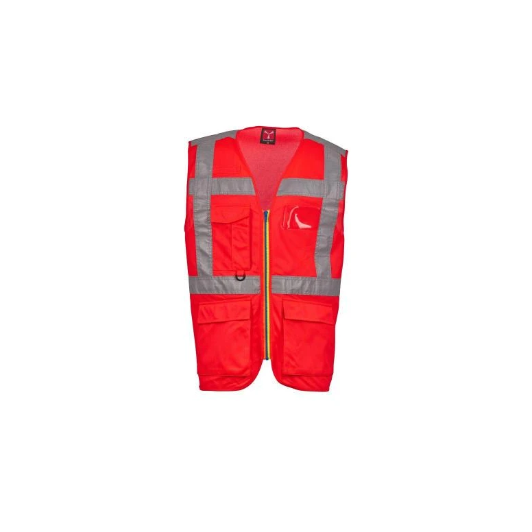Arbeitsgilet mit hoher Sichtbarkeit Mehrtaschen Payper EXTRA AY 7622