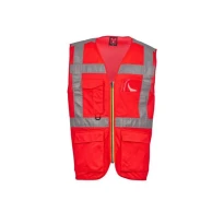 Arbeitsgilet mit hoher Sichtbarkeit Mehrtaschen Payper EXTRA AY 7622
