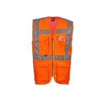 Arbeitsgilet mit hoher Sichtbarkeit Mehrtaschen Payper EXTRA AY 7622