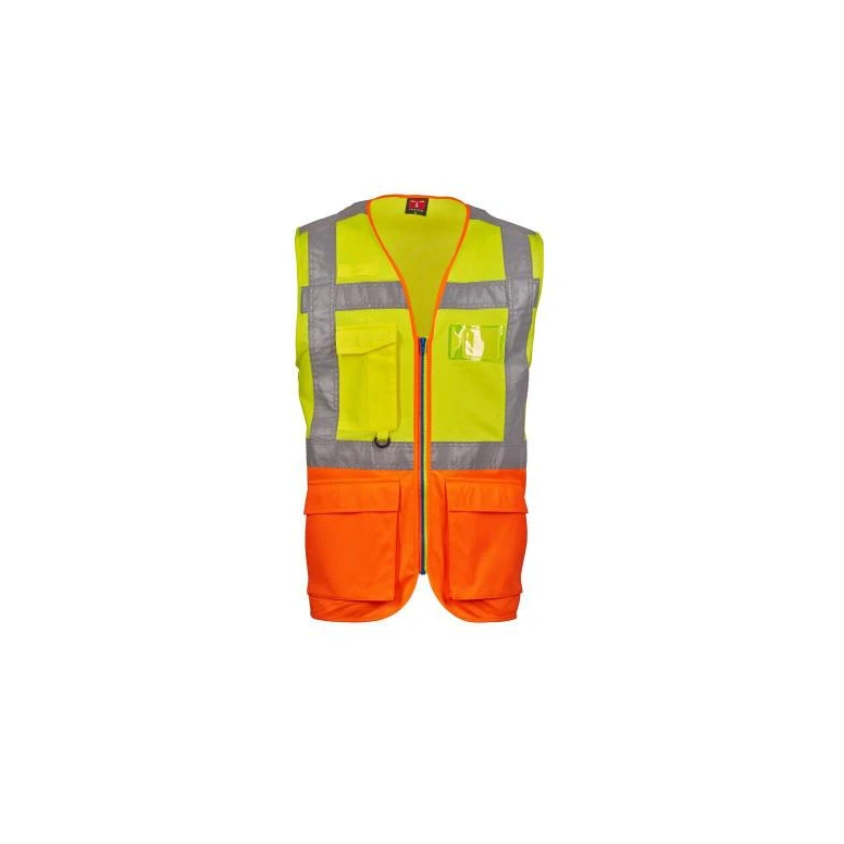 Arbeitsgilet mit hoher Sichtbarkeit Mehrtaschen Payper EXTRA AY 7622