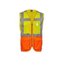 Arbeitsgilet mit hoher Sichtbarkeit Mehrtaschen Payper EXTRA AY 7622