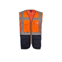 Arbeitsgilet mit hoher Sichtbarkeit Mehrtaschen Payper EXTROVERT AY 7619