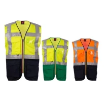 Arbeitsgilet mit hoher Sichtbarkeit Mehrtaschen Payper EXTROVERT MESH AY 7620