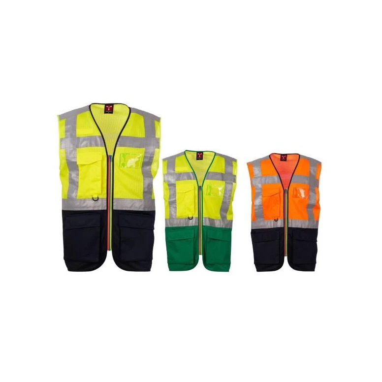 Arbeitsgilet mit hoher Sichtbarkeit Mehrtaschen Payper EXTROVERT MESH AY 7620