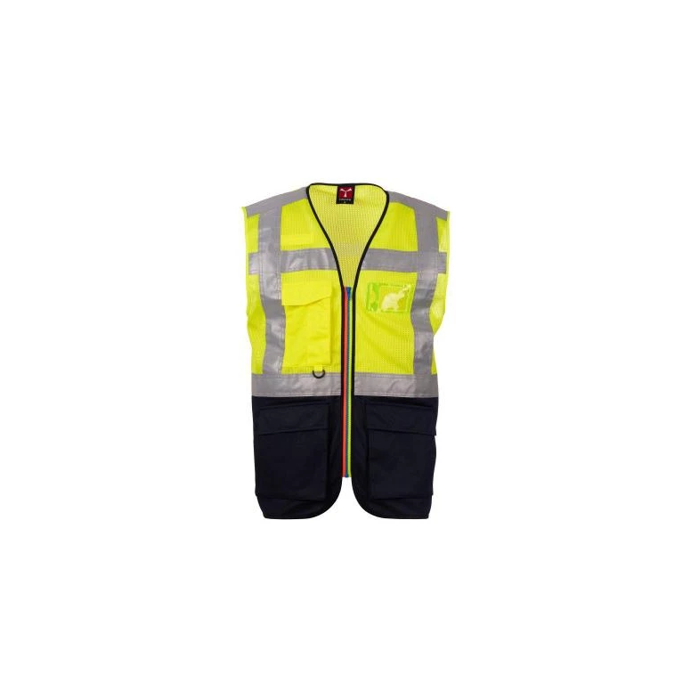Arbeitsgilet mit hoher Sichtbarkeit Mehrtaschen Payper EXTROVERT MESH AY 7620