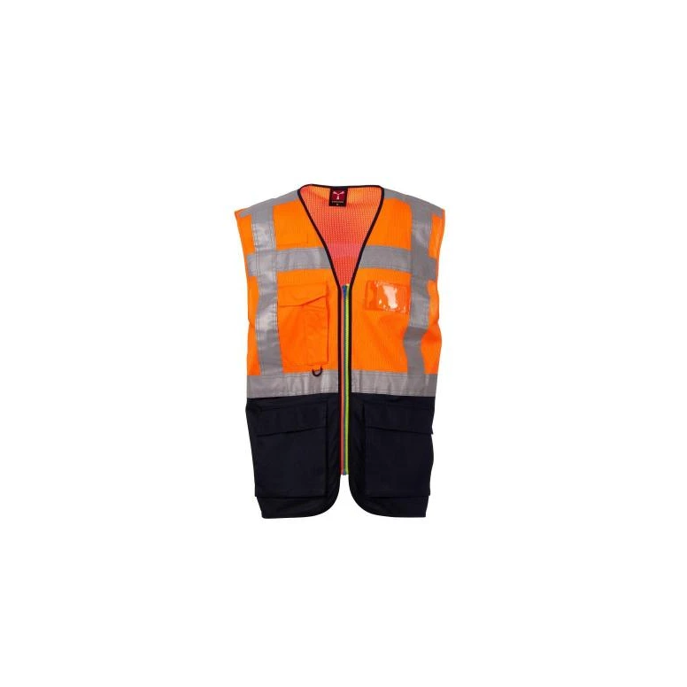 Arbeitsgilet mit hoher Sichtbarkeit Mehrtaschen Payper EXTROVERT MESH AY 7620