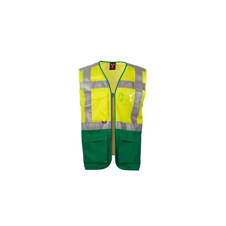 Arbeitsgilet mit hoher Sichtbarkeit Mehrtaschen Payper EXTROVERT MESH AY 7620