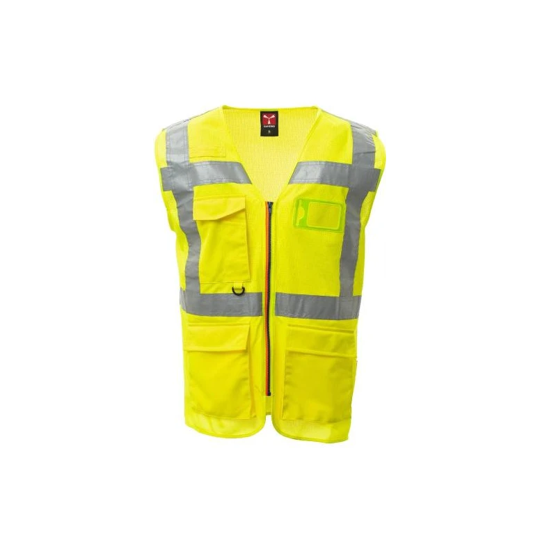 Arbeitsgilet mit hoher Sichtbarkeit Mehrtaschen Payper EXTRA MESH AY 7586