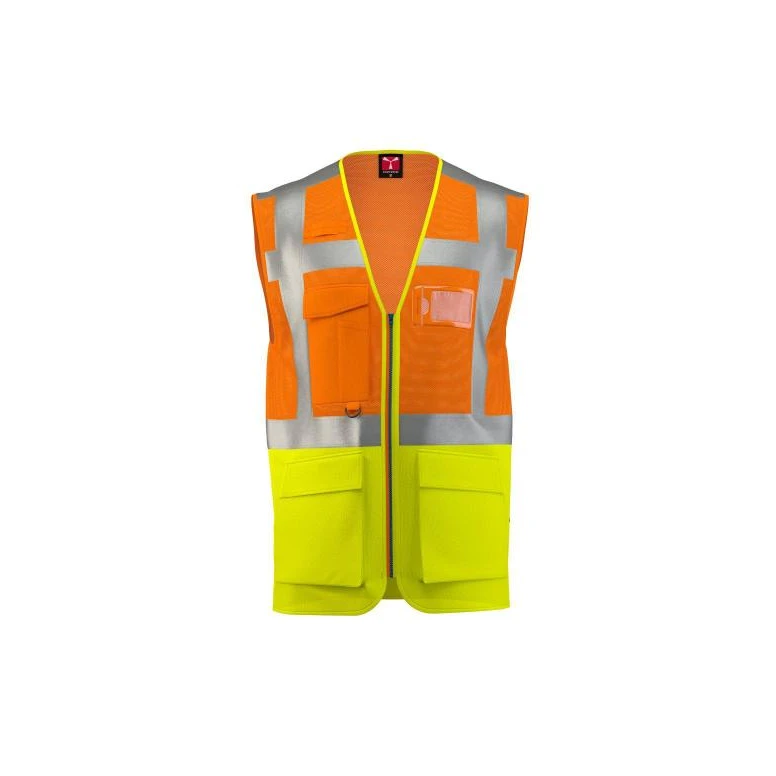 Arbeitsgilet mit hoher Sichtbarkeit Mehrtaschen Payper EXTRA MESH AY 7586