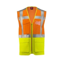Arbeitsgilet mit hoher Sichtbarkeit Mehrtaschen Payper EXTRA MESH AY 7586