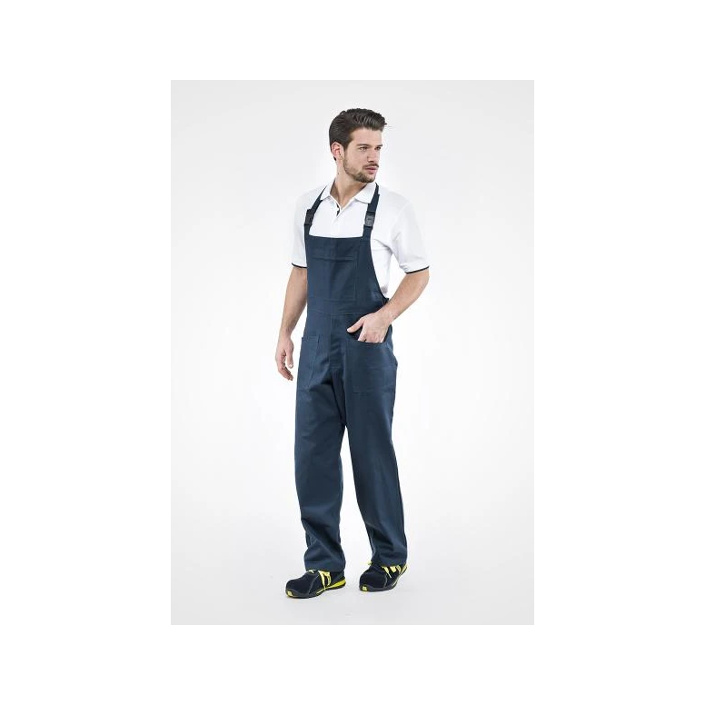 Arbeitshose mit Latz 100 % Baumwolle mit Mehreren Taschen Sottozero Massaua 20030