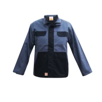 Zweifarbige Arbeitsjacke mit mehreren Taschen Technosafe Lex ALGBGR01