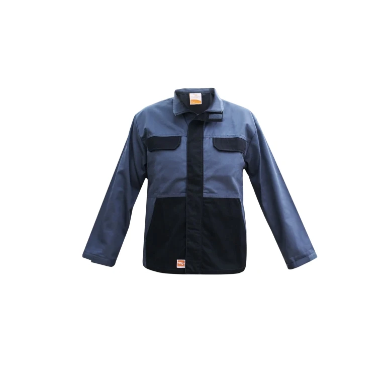 Zweifarbige Arbeitsjacke mit mehreren Taschen Technosafe Lex ALGBGR01