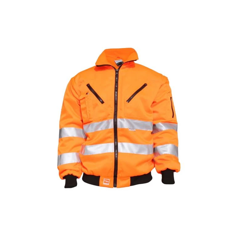 Arbeitsjacke Warnschutz Mehrtaschen Technosafe Zarkov ALGBOR02