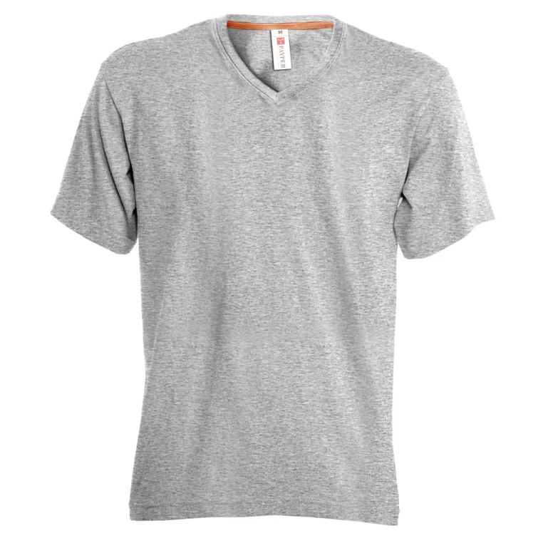 T-Shirt mit V-Ausschnitt und kurzen Ärmeln aus Baumwolle V-Neck - Payper
