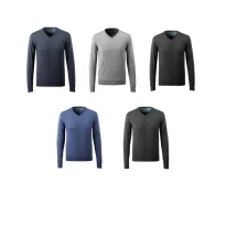 Arbeits-Pullover aus Merinowolle mit V-Ausschnitt Mascot 50635-989