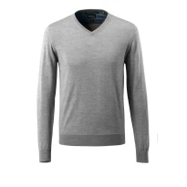 Arbeits-Pullover aus Merinowolle mit V-Ausschnitt Mascot 50635-989