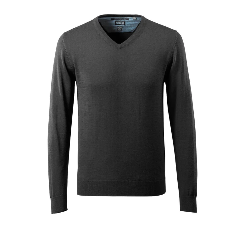 Arbeits-Pullover aus Merinowolle mit V-Ausschnitt Mascot 50635-989
