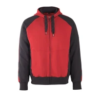 Arbeits-Sweatshirt mit Kapuze und durchgehendem Reißverschluss Wiesbaden Mascot 50566-963