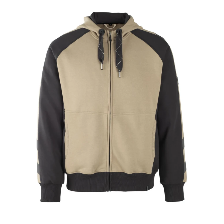 Arbeits-Sweatshirt mit Kapuze und durchgehendem Reißverschluss Wiesbaden Mascot 50566-963