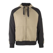 Arbeits-Sweatshirt mit Kapuze und durchgehendem Reißverschluss Wiesbaden Mascot 50566-963