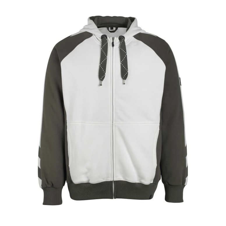 Arbeits-Sweatshirt mit durchgehendem Reißverschluss und Kapuze Wiesbaden Mascot 50509-811