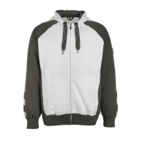 Arbeits-Sweatshirt mit durchgehendem Reißverschluss und Kapuze Wiesbaden Mascot 50509-811