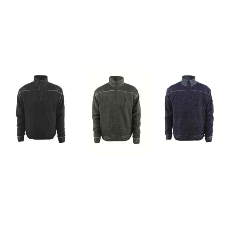 Arbeits Pullover Mit Halber Reißverschluss Naxos Mascot 50354-835