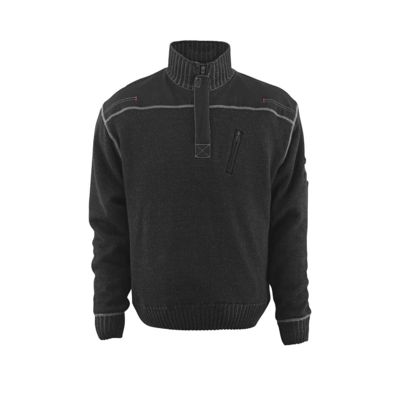 Arbeits Pullover Mit Halber Reißverschluss Naxos Mascot 50354-835