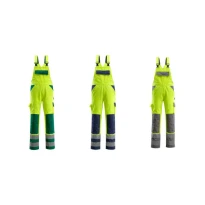 Arbeitslatzhose mit hoher Sichtbarkeit und Mehrzwecktaschen Barras Mascot 07169-470